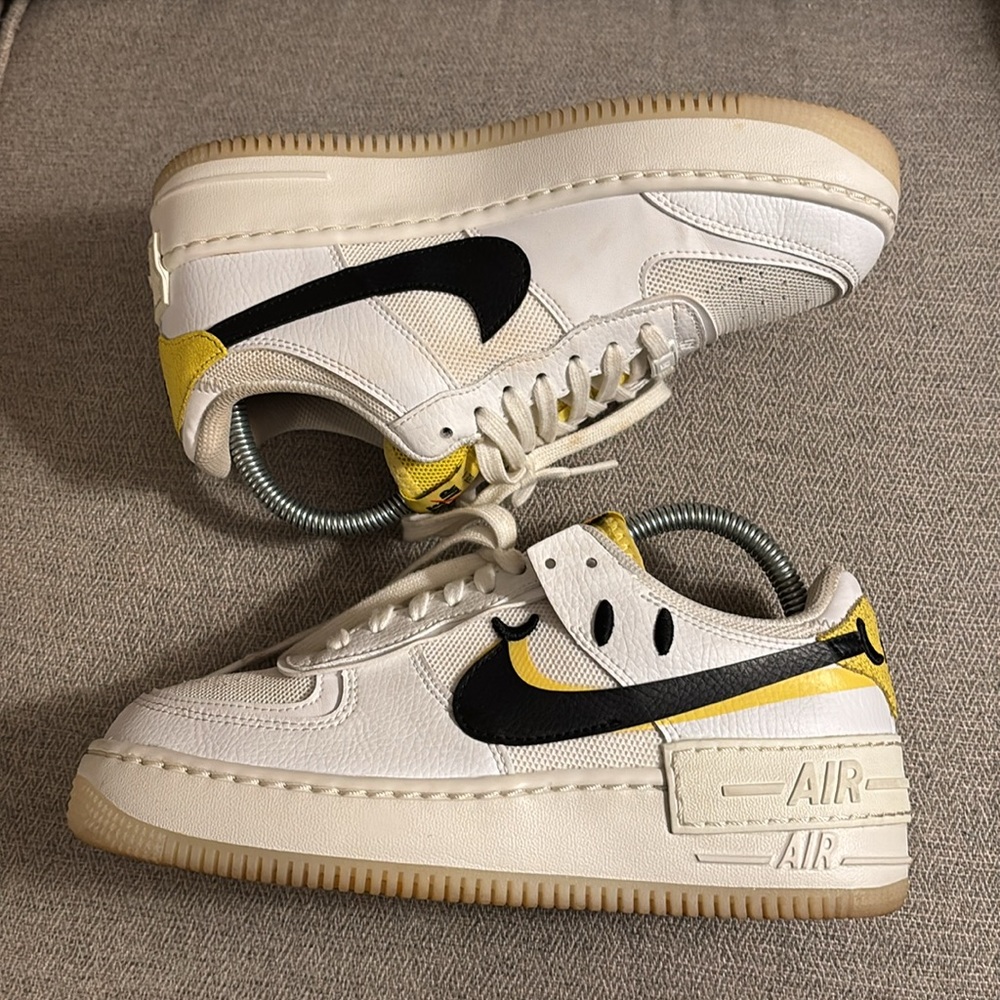 Nike Air Force 1 Shadow Go The Extra Smile Sneakers Womens size 7.5 - Picture 5 of 9